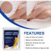 EFINITYER Varicose Veins Treatment Patch - Promotes Metabolism, Improves Blood Circulation, Relieves Heavy Tired Legs - Yellow (12 Pcs) - Buy Online on SooperMarket.com