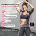 UNTIL Weighted Hula Fit Hoop Plus Size for Adults - 3rd Gen Noiseless Fitness Hoop with Counter - 26 Detachable Links - 2-in-1 Abdominal Fitness Massage - Pink - Buy Online on SooperMarket.com