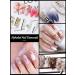 Weilisu Rhinestone Letters Nail Studs - Gold, Silver, Rose Gold | 3D Capital Rhinestone English Alphabet Charm for DIY Manicure Nails - Buy Online on SooperMarket.com
