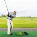 ENHUA Golf Hitting Mat - 24x17 inch Artificial Turf for Indoor/Outdoor Practice | Heavy Duty Training Mat with Ball Tray, 9 Tees - Buy Online on SooperMarket.com