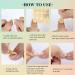 Nail Glue Stickers - (1 Sheet) Nail Adhesive Jelly Sticky Tabs - Long Lasting Press on Nail Stickers Nail Glue Tabs for False Nail Tips - Buy Online on SooperMarket.com