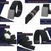 LionVII Men's Casual Elastic Work Belt - Adjustable Web Waist Strap, Metal Buckle, Easy Trim - Gray - Fits 27-46 Waist - Buy Online on SooperMarket.com
