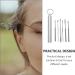 Stainless Steel Ear Curette Picks Removal Kit with Storage Box - Home, Outdoor, Travel - Buy Online on SooperMarket.com