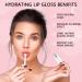 Lisara Hydrating Lip Glow Oil - Moisturizing Lip Gloss for Plumping and Nourishing lips - Clear - Buy Online on SooperMarket.com