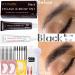 Lash & Brow Tint Kit - DIY Eyelash & Eyebrow Dye Set for 6 weeks of Voluminous Black Stained Mascara Look - Buy Online on SooperMarket.com