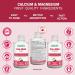 Liquid Ionic Calcium Magnesium Formula with Vitamin D Vitamin C and Zinc - Maintain Healthy and Stronger Bones - 500ml - Cherry Flavor - Non-GMO Gluten Free Sugar Free - Made in Canada - Buy Online on SooperMarket.com
