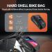 Rockbros Waterproof Bicycle Frame Bag for Smartphones Up to 6.8 | Touchscreen Steering Bag for Mountain Racing & E-Bikes - Black - Buy Online on SooperMarket.com