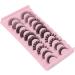 10 Pairs False Eyelashes Set DD Curl False Eyelashes Russian Strip Lashes Thick Multilayer False Eyelashes for Women - Buy Online on SooperMarket.com