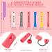 72 Pieces Short Plastic Hair Perm Rods Set - 6 Sizes Cold Wave Rods for Hair Curling - Hairdressing Tools with Tail Comb and Pintail Comb - Buy Online on SooperMarket.com