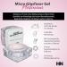 HN Hollywood Nails - Platinum Fiberglass UV Builder Gel | Nude Glitter Delicate Finish - International Shipping Available - Buy Online on SooperMarket.com