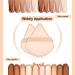 Pinenuts 12 Pcs Triangle Powder Puff Set - 4 Colors Makeup Sponge for Mineral & Loose Powder - Buy Online on SooperMarket.com