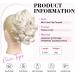 REECHO 9 Classic Loose Curly Wavy Ponytail Extension - Platinum Blonde | Claw Clip Hairpiece for Women - Buy Online on SooperMarket.com