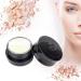 Vintage Rose Makeup Container - Empty Loose Powder Dispenser & Cosmetic Case with Puff (Black) | International Shipping Available - Buy Online on SooperMarket.com