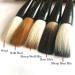 Hbasyp Chinese Traditional Calligraphy Brush - Large Brush Set for Watercolor, Sumi Drawing - 5 Sticks - Buy Online on SooperMarket.com
