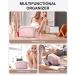 BAGSMART Travel Makeup Bag Organizer Case for Women - Pink - Buy Online on SooperMarket.com
