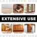 Home Wood Floor Care Liquid Wax Wood Floor Care Wax Wood Floor Polish and Restorer For Floor Tables Chairs Cabinets Etc (1 PCS) - Buy Online on SooperMarket.com