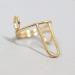 10 Nail Rings Adjustable Detachable Fingernail Rings Reusable Metal Nail Ring Set For False Nail Removable Nail Art Decoration Women Nails Jewelry Fingertip Decorations For Wearing Manicure Nails Gold - Buy Online on SooperMarket.com