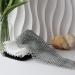 African Bath Sponge Set - Exfoliating Body Scrubber Trio in Black, White, Grey - Buy Online on SooperMarket.com