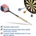 UZOPI 15 Pack Steel Tip Darts Set 18g with Sharpener & Extra Flights - Aluminum Shafts, Brass Barrels - Ideal for Rec Rooms, Man Caves, Bars & Game Rooms - Buy Online on SooperMarket.com