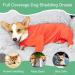 ETDANE Surgical Recovery Suit for Dogs - Anti-Hair Loss Long-Sleeved Pile Suit in XXL Orange - Comfort for Male & Female Dogs - Buy Online on SooperMarket.com