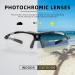 ROCKBROS Photochromic Sports Sunglasses | Men's Cycling Glasses with Removable Elastic Band - Black - Buy Online on SooperMarket.com
