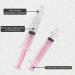 Nasal Irrigation for Baby - 2PCS Professional Nasal Syringe with Reusable Silicone Tip - Pink | Baby Nose Sucker for Nasal Hygiene - Buy Online on SooperMarket.com