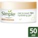 Simple Protect 'N' Glow Rest and Reset 72h Hydrating Gel cruelty-free vegan moisturiser to enhance glowing skin 50 ml (Pack of 2) 50 ml (Pack of 2) Hydrating Gel - Buy Online on SooperMarket.com