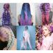 prinfantasy Braiding Hair Long Braid Hair Extensions Synthetic Braiding Hair Hot Pink Halo Hair Extension DIY Braiding Hair Pink Hair Extensions GBBZ018 GBBZ018 24 inch - Buy Online on SooperMarket.com