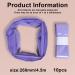 Refilling Foil Refill Packs - 10 Pack Anti-Odor Diaper Pail Cassettes | 4.5m Compatible Refill Film (Purple) - Buy Online on SooperMarket.com
