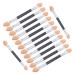 PLAFOPE 24pcs Brush Eyeshadow Eshadow Sponge Applicator Smudge Eye Brush Eyeshadow Brush Eye Shadow Colorful 7cm Colorful