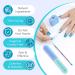 Professional Gel Nail Polish Remover 0.5 Fl Oz - Fast & Gentle Polish Removal with Nail File & Scraper - Perfect for At-Home Use - Buy Online on SooperMarket.com