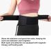 Self-Heating Lumbar Support - 2 Piece Magnetic Therapy Waist Bandage | Breathable Heated Back Support for Winter - Buy Online on SooperMarket.com