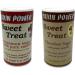 Cajun Power Sweet Treat (Spices/Seasoning) Powder Toppings - Cinnamon Sugar (8oz) and Chocolate Sugar (8oz) 8 Ounce (Pack of 2)
