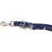 Buy Adjustable Dog Liner for Small & Large Dogs | 2m Double Linen Leash - Navy Blue - Buy Online on SooperMarket.com