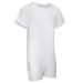 Special Needs Clothing Popper Vest Short Sleeve Bodysuit with Crouch Snap Button Adaptive Clothing For Children with Special Needs Supersoft Cotton Elastane Fabric By Kaycey 13-14 Years White