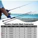 Goture Ultralight 2-Piece Fishing Rod Combo for Saltwater/Freshwater Spinning - Medium Light/Medium Heavy Trout & Crappie Rods - Buy Online on SooperMarket.com