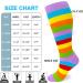 WHOTAY Plus Size Compression Socks Wide Calf for Women 20-30mmHg - Green 3-Pairs XX-Large - Buy Online on SooperMarket.com