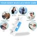 Shop Manual Fascia Massager - Reduce Fatigue & Relieve Muscle Tension for Neck & Back (Blue) | International Shipping - Buy Online on SooperMarket.com