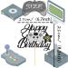 Sumerk 1PC Video Game Happy Birthday Cake Topper Level Up Cake Toppers Game On Level Up Winner Party Decoration for Boys Kids Baby Shower for Game controller Themed Party Favors (Silver) Sliver - Buy Online on SooperMarket.com