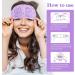 12 Packs Steam Eye Masks for Dry Eyes Lavender Heated Eye Mask Disposable Warm Compress for Eyes Eye Compress Moist Heat Relieve Eye Fatigue for Dark Circles Puffy Eyes - Buy Online on SooperMarket.com