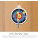 Indoor Suction Cup Archery Target Set for Kids - Toy Bow and Arrow Practice - Buy Online on SooperMarket.com