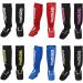 Combat Sports Washable MMA Shin & Instep Guards - Premium Leg Protective Gear for Wrestling, Sparring, Muay Thai, Kickboxing & Karate - Black Pink, Medium - Buy Online on SooperMarket.com