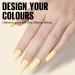 TOMICCA UV Nail Polish - Pastel Macaroon Yellow 15ml | Soak Off Gel Nail Art | Perfect for Professional & DIY Manicures - Buy Online on SooperMarket.com