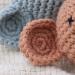 Mini Knitted Elephant Heads Pacifier Chain for Newborn Teething Toy - Buy Online on SooperMarket.com