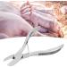 Pwshymi Stainless Steel Dental Forceps for Piglets - Comfortable Easy to Clean Dental Scissors for Newborn Teeth Trimming - Buy Online on SooperMarket.com