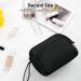 Narwey Large Makeup Bag - Black Travel Toiletry Cosmetic Organizer for Women - Buy Online on SooperMarket.com