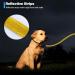 Loutep Reflecting Training Lines for Dogs - Extra Long Leash in 3m 5m 10m 15m 20m 25m 30m - Strong Nylon Rope with Padded Handle for All Sizes - 20m Yellow Reflecting Dog Leash - Buy Online on SooperMarket.com