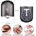 Complete Eyelash Extension Kit with Fan Dryer, Tweezers, Glue Rings, Pads, Brushes, and Tape - Black - Buy Online on SooperMarket.com