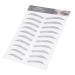6D Waterproof Eyebrow Transfer Stickers - Professional Eyebrow Makeup Tool for Women & Girls | Black (BLACK-07) - International Shipping Available - Buy Online on SooperMarket.com