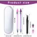 Rhinestone Picker Tool Wax Pencil Set - 2 Dual-Ended Pens with Extra Tips and Nail Art Tweezer for DIY Crafts - Buy Online on SooperMarket.com